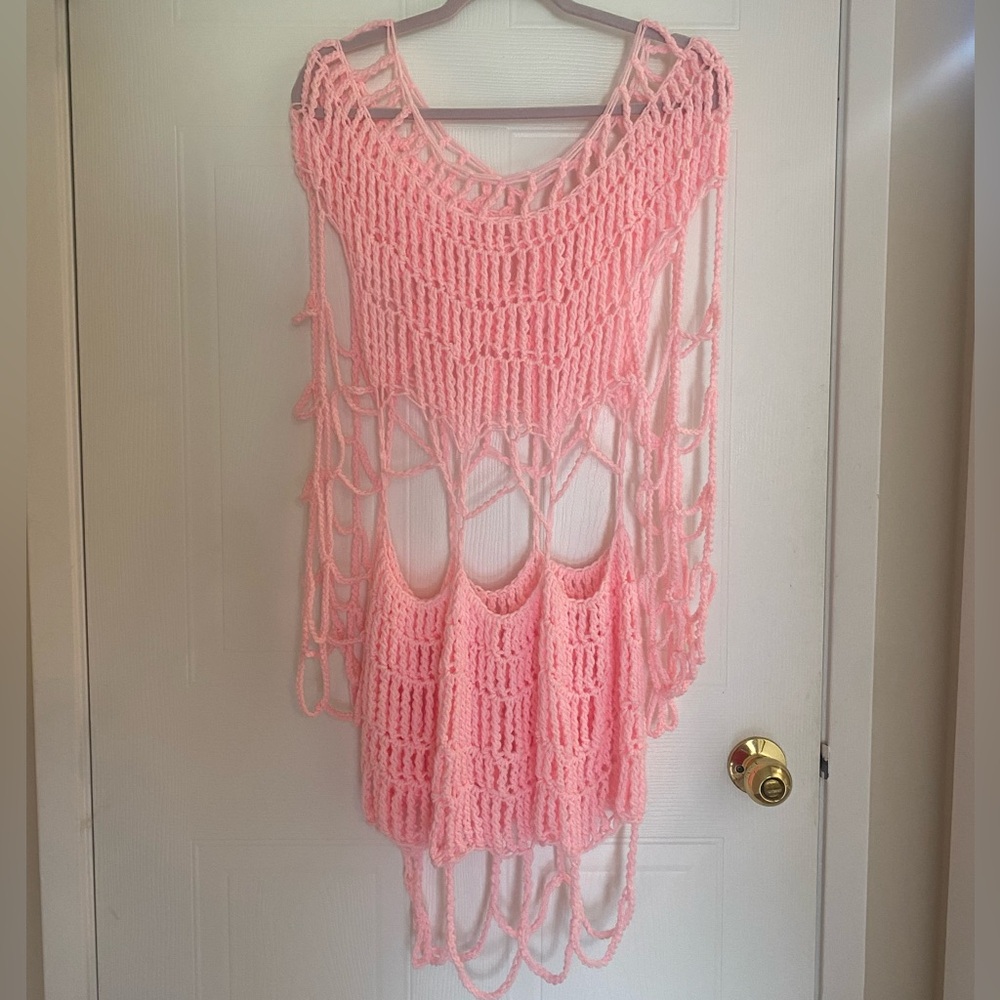 Handmade crochet dress 🎀